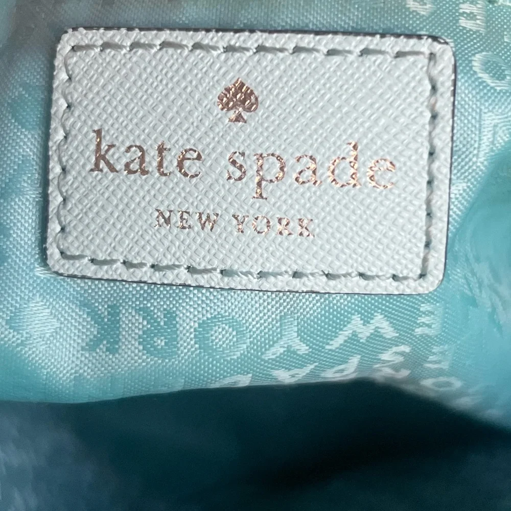Kate Spade Newbury Lane Caning Small Rachelle satchel in Grace Blu